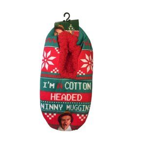 ELF Men's Slippers I'M A COTTON HEADED NINNY MUGGINS Size 6-12